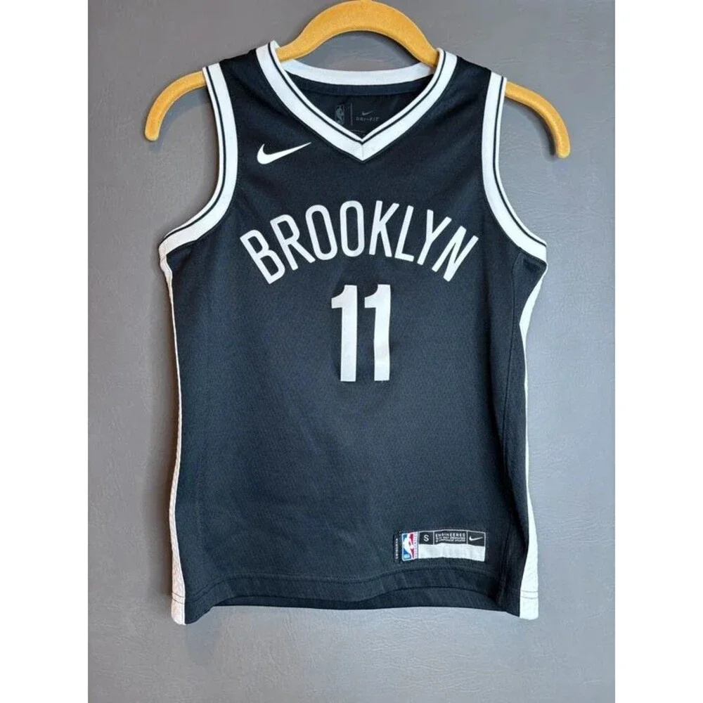 Nike Kyrie Irving #11 Brooklyn Nets drifit nba swingman jersey Youth Small Black